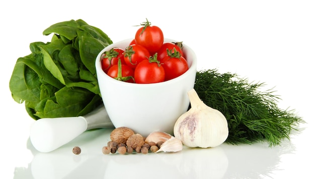 Zestaw warzyw na blacie